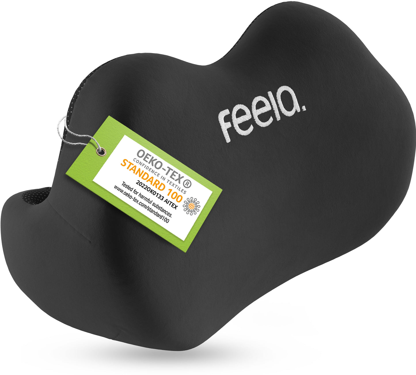Ergonomisches Rückenkissen feela.® (Schwarz) NEU